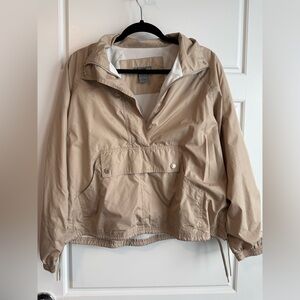 Oleg Cassini Beige Wind Jacket